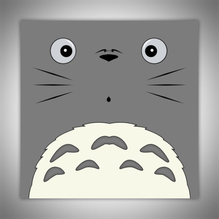 Ghibli Inspired Totoro kawaii